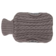 thumbnail image 3 of Hot Water Bottle, Portable Safe Rubber Hot Water Bag Hot Compress Injection 1500ml Reduce Pain  For Arthritis Light Blue,Gray, 3 of 8