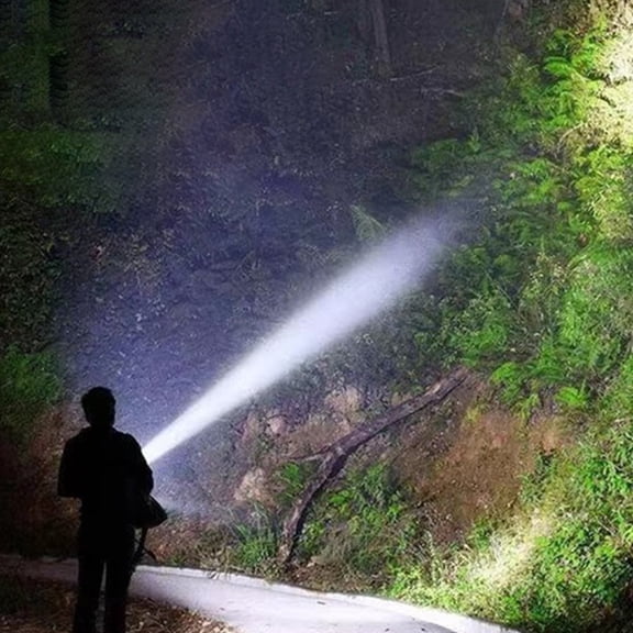 WESIEVYA Portable LED Pocket Flashlight, with Aluminum Alloy Shell, Compact Outdoor Light for Camping and Hiking
