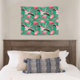 thumbnail image 4 of Kdxio Tropical Flamingo Wall Hanging Tapestries Banner For Bedroom College Dorm Home Living Room Party Decor 29X37 In, 4 of 8