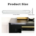 thumbnail image 4 of Protector Pared Goma para Silla Desde el Respaldo la Silla, Paquete 18 Protectores Transparentes para Muebles, Puerta Gabinete Silicona para Puertas Ducha, Cajón, 4 of 5