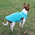 thumbnail image 4 of Jersey para perros, chaleco polar Jacko & Co, turquesa, para mascotas grandes, 4 of 8