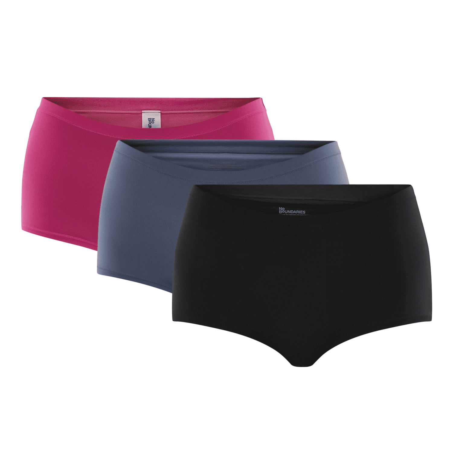Electric Pink, Blue Moonlight, Black Soot