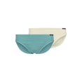 thumbnail image 1 of SKINY Calzoncillos para chicas, paquete de 2 - Calzoncillos Rio, calzoncillos bikini, bragas, algodón stretch Azul/Blanco 140 (8-9 años), 1 of 6
