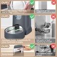 thumbnail image 4 of Comedero automático para gatos y dispensador de agua HWONMTE 4L x 2, 4 of 7