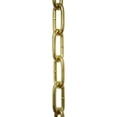 thumbnail image 2 of RCH Hardware CH-S59-06-PB-10 Steel Chandelier Chain, Polished Brass (10 Feet) W50 Polished Brass, 2 of 4