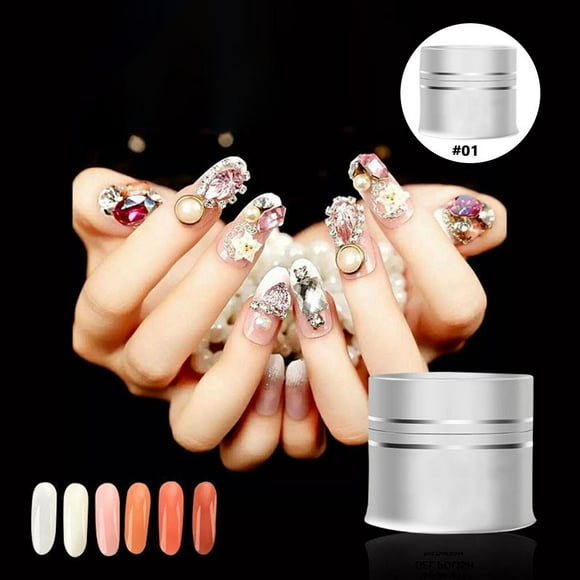 Soak de uñas 15ml Reparación de uñas Esculpir uñas desnudas 1 Colcomx Constructor de uñas de gel