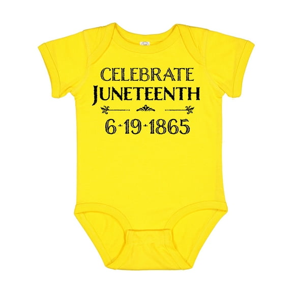 Inktastic Celebrate Juneteenth Boys or Girls Baby Bodysuit