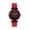 Red, variant on Women's Watches, Pu Leather Strap Quartz Watches for Women, Fashion Analog Wrist Watch with Numerals, Simple Ladies Watch for Gifts, Women's Wrist Watches