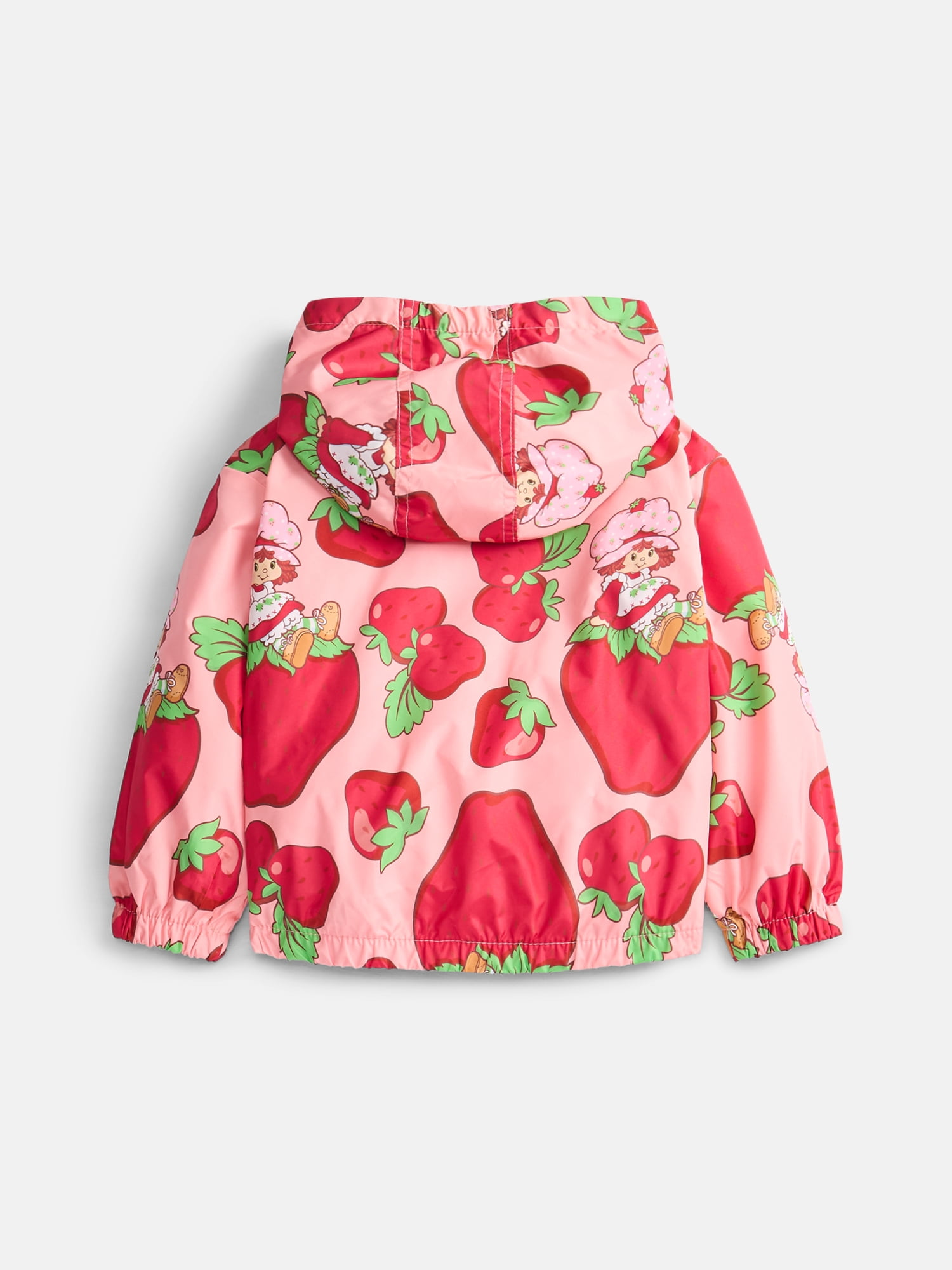 Strawberry Shortcake Toddler Girls Lightweight Windbreaker Jacket, Sizes 2T-5T
