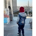 thumbnail image 3 of KIDSCOOL SPACE Manteau Veste en Jean Gris à Capuche à Manches Élastiques pour Petit Garçon, 5-6 Ans, 3 of 7