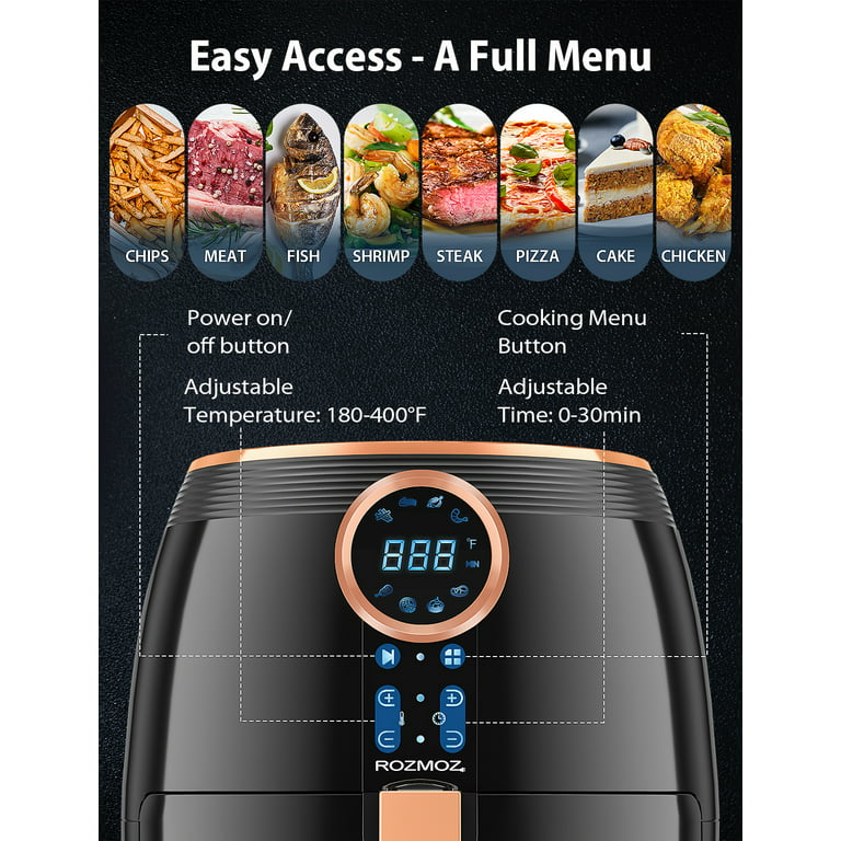 Get the Gourmia Digital Air Fryer for just $35 during Walmart's Black  Friday Deals event 