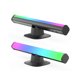 thumbnail image 1 of Methold Paquete de 2 tiras de luces RGB, aplicación colorida, lámparas inteligentes compatibles con Bluetooth, decoración LED para fiestas, Sistemas de cine en casa, 1 of 6