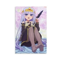 Sleepy Princess in The Demon Castle Japanese Anime Poster Print Photo Art Painting Canvas Poster Home Decorative Bedroom Modern Decor Posters Gifts 12x18inch(30x45cm)