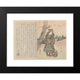 thumbnail image 2 of Keisai Eisen 24x19 Black Modern Framed Museum Art Print Titled - One of a Series of Women Representing the Seasons (19th Century), 2 of 5