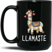Llamaste Coffee Mugs, Llamas Porcelain Mugs Gift, Funny Llamas Mug Gifts For Yourself/Friend/Coworker, Awesome Llama Tea Cup, Cool Llama Mugs Ceramic Cups, Llama Travel Mug