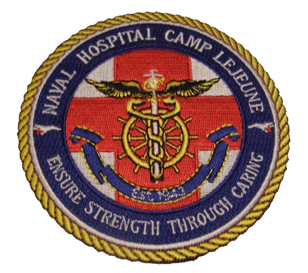 US NAVAL HOSPITAL CAMP LEJEUNE PATCH NORTH CAROLINA NC STRENGTH THROUGH CARING