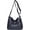 Blue, variant on Crossboby Bag for Women - Soft PU Leather Multi-Pocket Shoulder Bag Handbag with Adjustable Strap