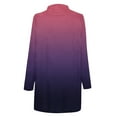 thumbnail image 6 of IROINNID Clearance Womens Cardigans Long Sleeve Tie Dye Cardigan Top Comfy Blouse,Purple, 6 of 6