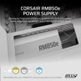 thumbnail image 2 of Fuente de alimentación CORSAIR RM850e (2025) totalmente modular y silenciosa, 2 of 7