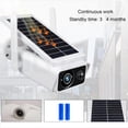 thumbnail image 3 of Cámara Solar Inalámbrica de 3MP con Batería WiFi Cámaras IP Vigilancia Al Aire Libre 8W CCTV PIR Impermeable para Hogar Inteligente, 3 of 5