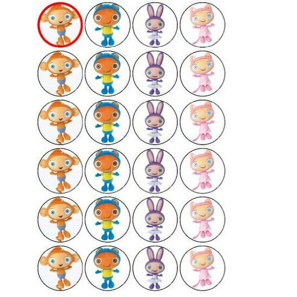 24 Waybuloo Cupcake Toppers by Coyote Party and print