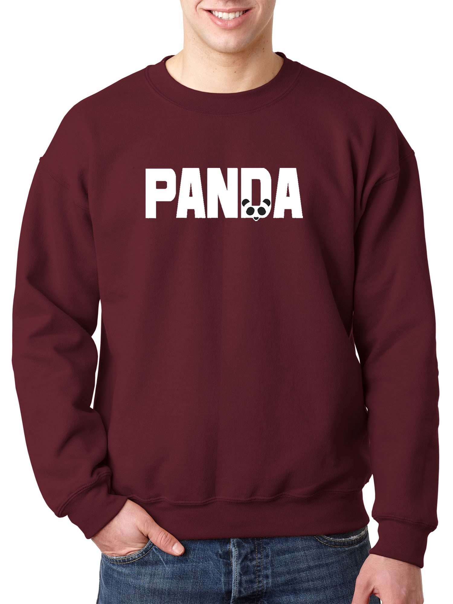 Trendy Usa Trendy Usa 462 Crewneck Panda Rap Song Bmw