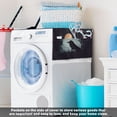thumbnail image 5 of Dark WolfWasher and Dryer Covers Dust-Proof and Oil Resistant Fridge Cover with 4 Storage Pockets Washing Machine Top Cover for Laundry Kitchen Home 51.2 x 22 In, 5 of 6