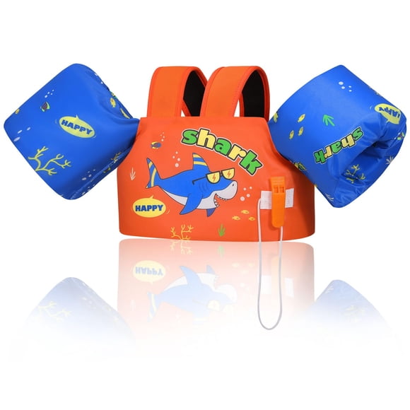 Brazalete de Natación MoKo para Niños 9-23 kg Chaleco Flotador con Dibujos Animados