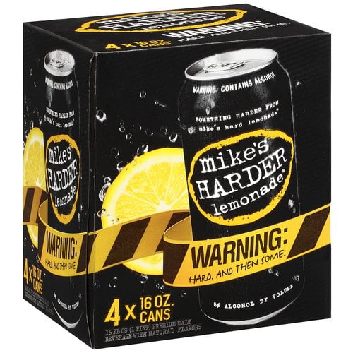 635985010135 UPC Mikes Harder Lemonade, 4 Pack, 16 FL Oz Cans