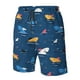 thumbnail image 4 of Balery Colorful Ocean Shark Traje de Baño Estilo Hawaiano para Hombre, Shorts de Secado Rápido con Bolsillos-Large, 4 of 6