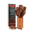 thumbnail image 1 of Juego de utensilios SOOMGYEOL SEOM de 12 piezas de madera de teca para cocina, 1 of 8