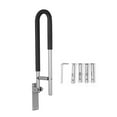 thumbnail image 2 of Toilet Safety Rails, Aluminum Alloy Foldable Shower Rails Grab Bar For Elderly Toilet Grab Bars For Seniors Toilet Handrails Hand Grips Handle For Elderly Seniors Home Bathrooms, 2 of 7