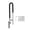 Black/Silver, variant on NFTIGB Aluminum Alloy Flip-Up Toilet Safety Grab Bar for Bathroom Shower Anti-Slip Anti-Fall Support Handrail for Elderly Disabled Home Health Care Equipment Silver Finish 23.62 inches / 60 cm