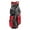 Red/Black, variant on Axglo A211 Lightweight Golf Cart Bag | 15 Full-Length Dividers with Putter Well - Red/Black