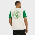 thumbnail image 5 of Men's Darius Rucker Collection by Fanatics Cream/Green Oregon Ducks Henley Color Block Slub T-Shirt, 5 of 6
