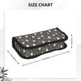 thumbnail image 3 of Fotbe Santa Claus Pattern Pencil Case,Canvas Pen Case, Multi- Slot Pencil Pouch, Portable Pencil Bag, Pen Case for& Office, Makeup Bag ,Zipper Pouch, 3 of 6