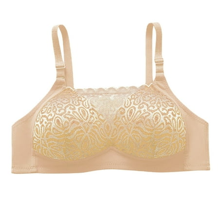 

Women s Large Size Underwear Thin Style No Steel Ring Gathering Adjustable Comfortable Uphold Anti Drop Bra