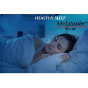 Melatonin Plus B-6 Supplement with 5mg - Sleep Cycle Regulator - Cardiovascular Health - Immune System - 60 Capsules