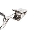 thumbnail image 3 of Uxcell 1.25" Inner Dia 3.5mm Thick Curtain Clip Rings Metal Chrome Plated 16Pack, 3 of 6