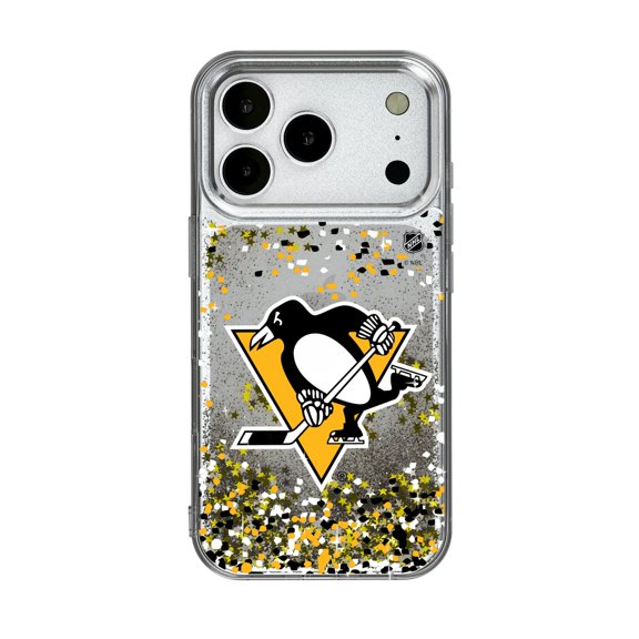 Pittsburgh Penguins iPhone Confetti Glitter Case