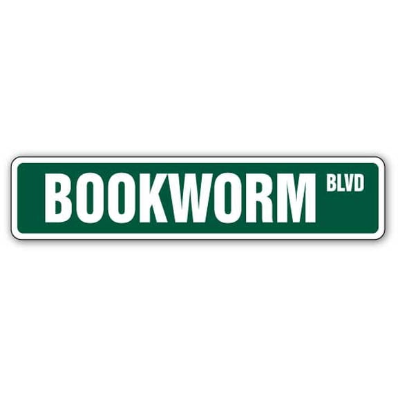 Bookworm Street [3 Pack] of Vinyl Decal Stickers |for Laptop Car