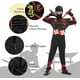 thumbnail image 3 of Disfraz de ninja YANSION Para niños Con ropa y accesorios talla grande, 3 of 7