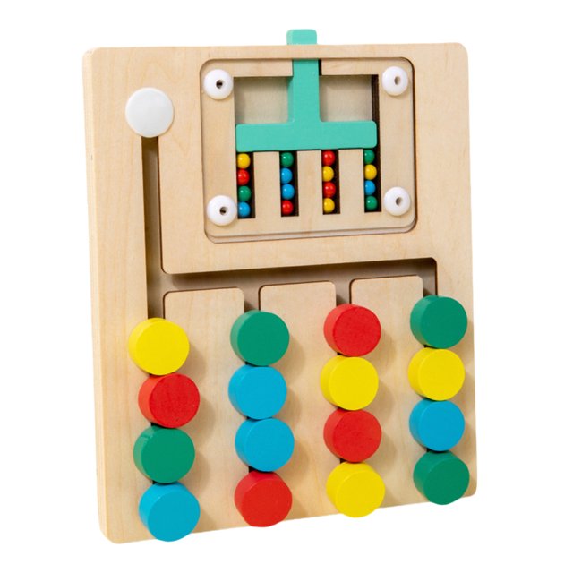 Laberinto Magnético Colores A Juego Aprendizaje Juguete Montessori para Y Niñas