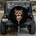 thumbnail image 2 of Lotusprinthandmade Cat Cute Animals Collection Zipper Pattern Spare Tire Cover With Backup Camera Hole 6 Sizes, 2 of 8