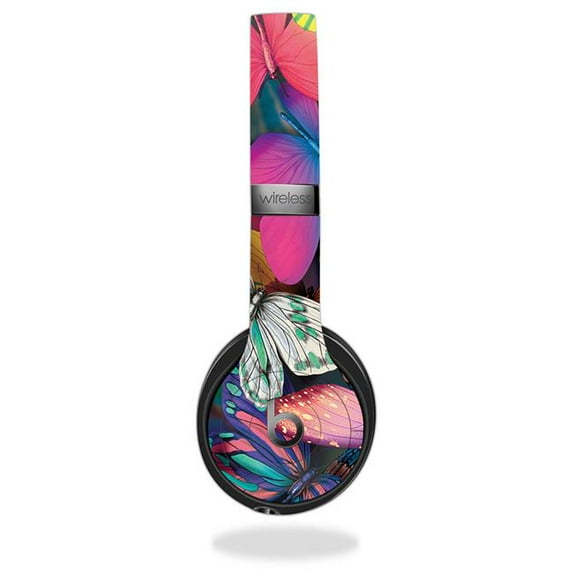 MightySkins BESOLO3WI-Butterfly Party Skin Compatible with Beats by Dr. Dre Solo 3 Wireless - Butterfly Party