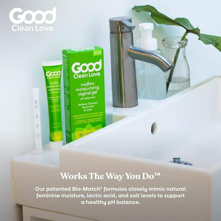 Good Clean Love Restore Moisturizing Vaginal Gel, pH-Balanced