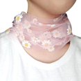 thumbnail image 1 of Summer Infinity Scarf Breathable Mesh Circle Scarf Floral Loop Scarf for Women, 1 of 10
