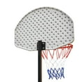 thumbnail image 2 of Backyard Lifestyles Portable Classic Basketball Net – Adjustable 63"–82.5" Height, Polyethylene Backboard, Steel Pole, Outdoor Use, 2 of 4