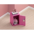 thumbnail image 2 of Miekor 24" H Locker Storage Cabinet, Metal Locker Storage Cabinet with 1 Doors, Small Metal Locker,Lockable Storage Cabinet,for Employees,Office,Kids Locker - Assembly Required 29686, 2 of 10