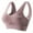 Khaki 02, variant on Maplenight Sports Bras for Women Removable Padless No Underwire Racerback Bralettes Breathable Support Comfy Lightweight Active Bra